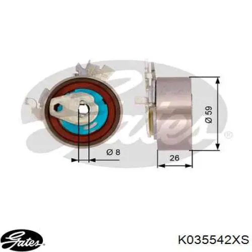 Comprar KTB584 Dayco Kit de correa de distribución