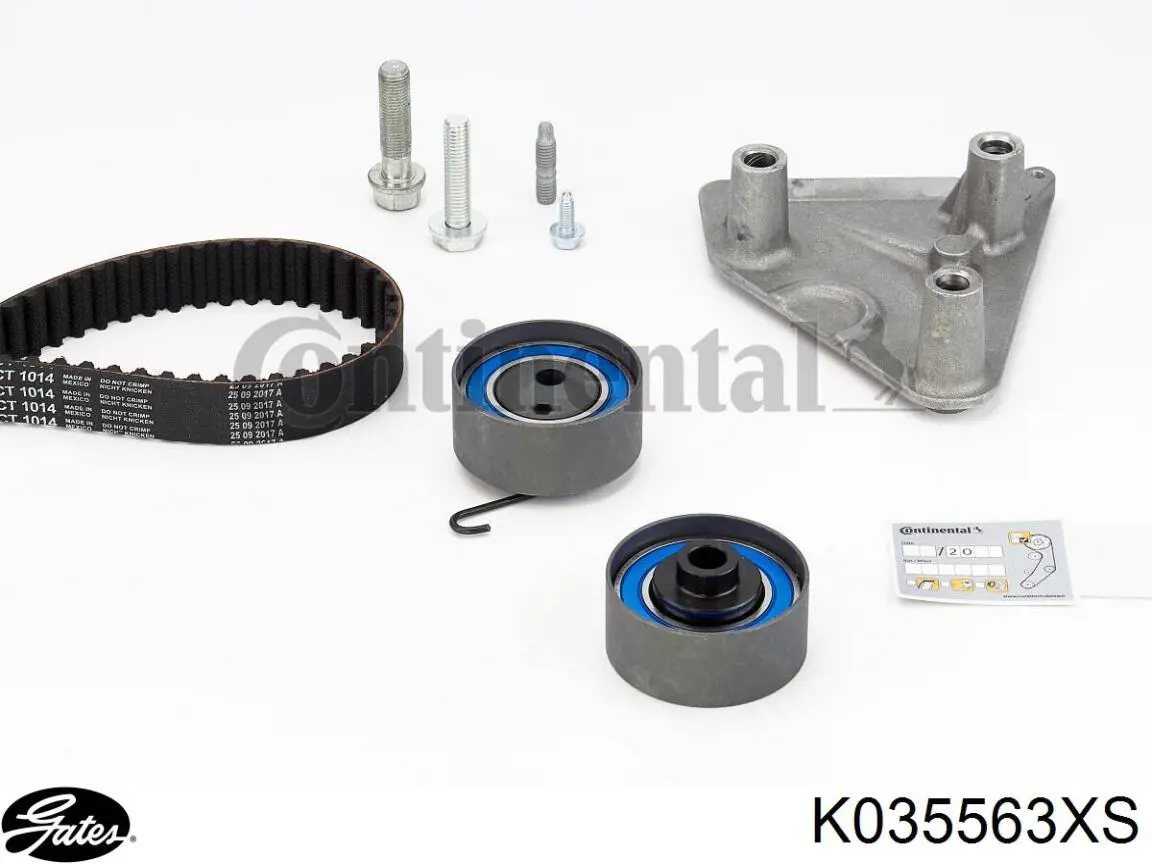 K035563XS Gates kit correa de distribución