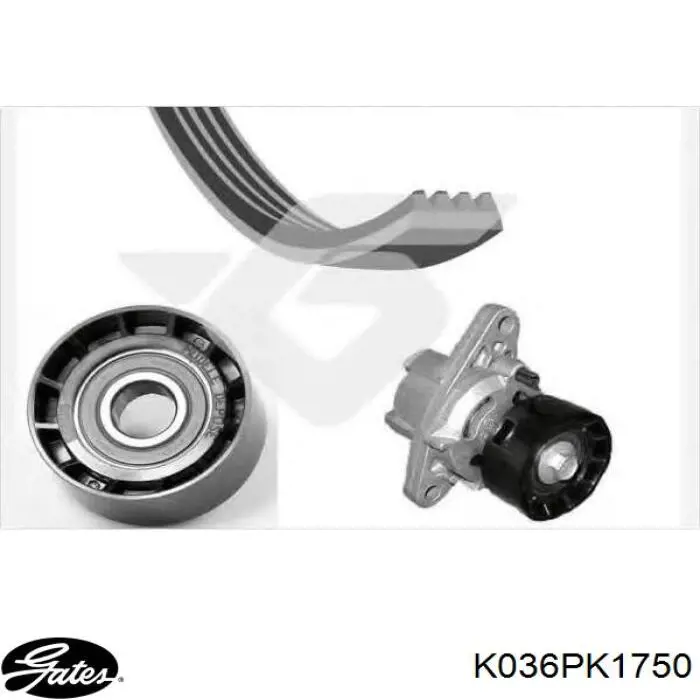 Correa de transmisión 6PK1750K2 Continental/Siemens