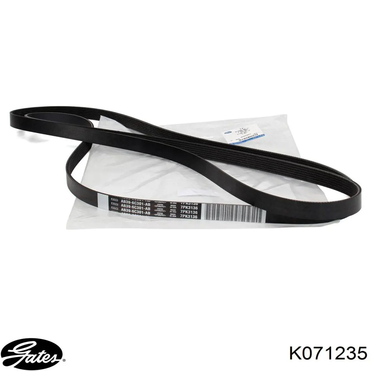 Correa de transmisión trapezoidal Gates K071235 precio, desde 34,36 EUR