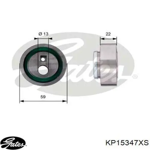 530025230 Polcar kit correa de distribución