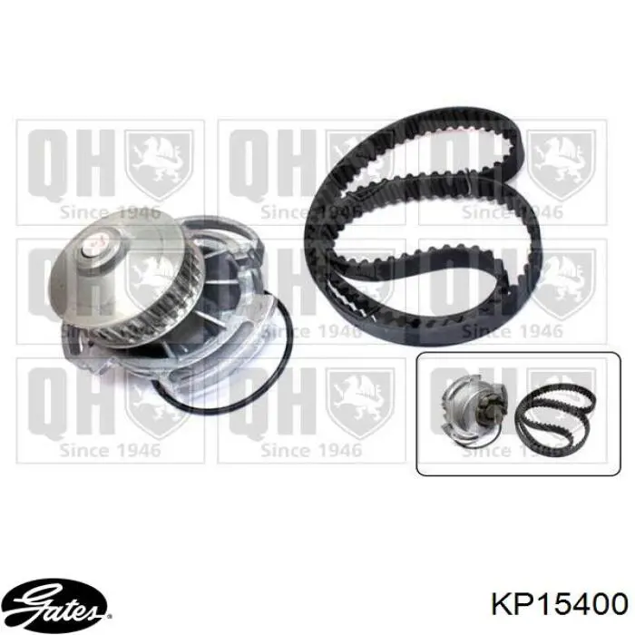 KP15400 Gates kit correa de distribución