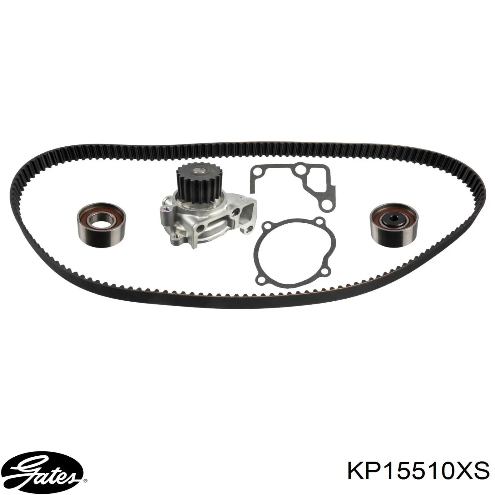 KP15510XS Gates kit correa de distribución