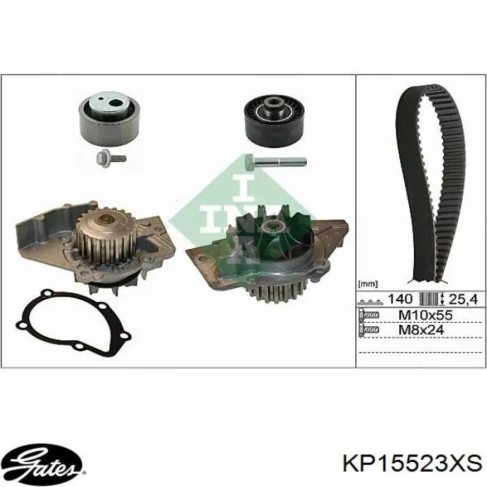 Kit de distribución 530044030 LUK