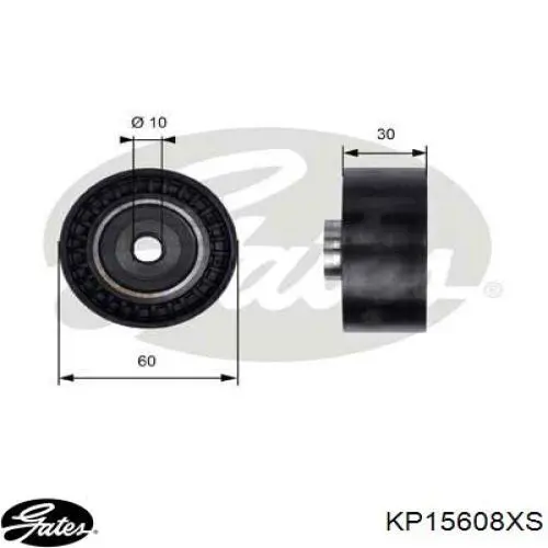 Kit de distribución 1609120680 Peugeot/Citroen