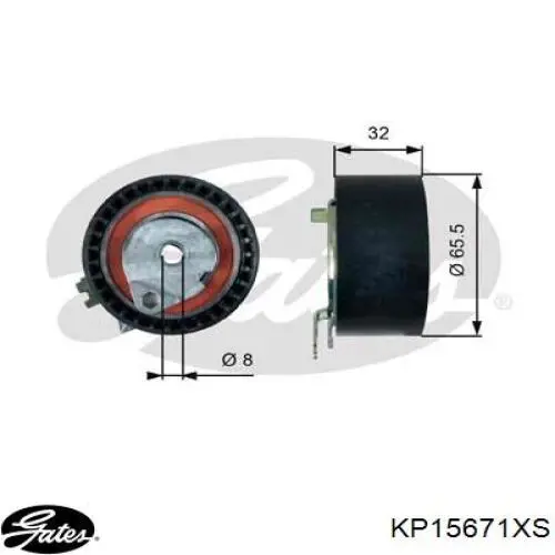 Juego de correas dentadas Gates KP15671XS precio, desde 101,93 EUR