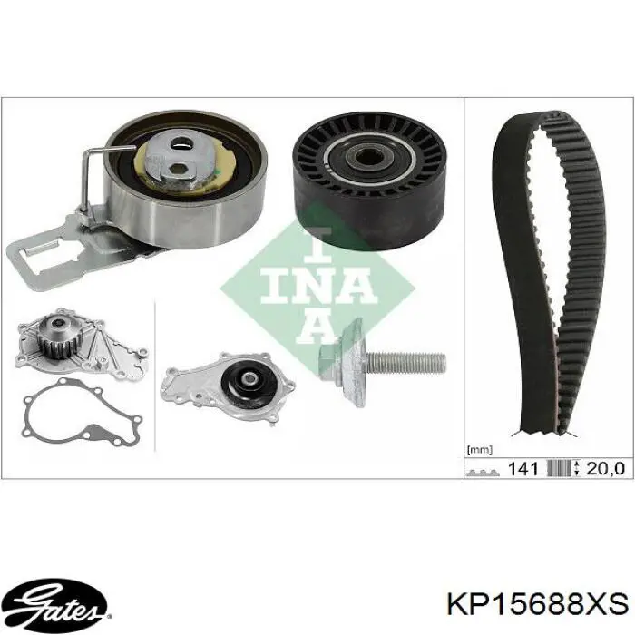 Comprar 2008687 Ford Kit de correa de distribución