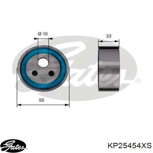 STK0545 Automotor France kit correa de distribución