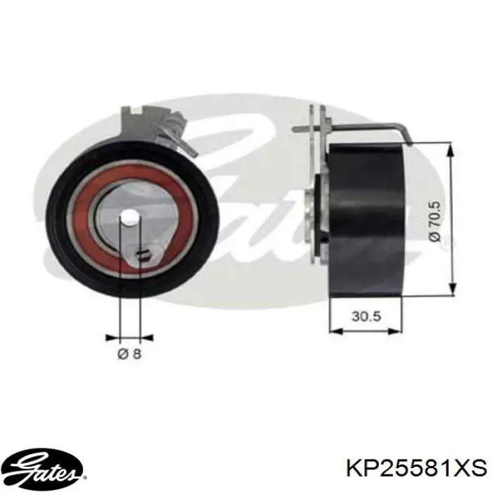 Comprar KP25581XS Gates Kit de correa de distribución