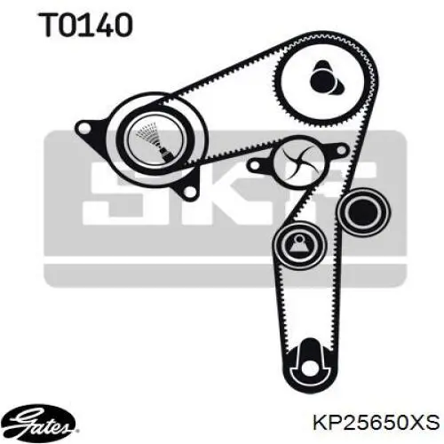 Comprar KP25650XS Gates Kit de correa de distribución