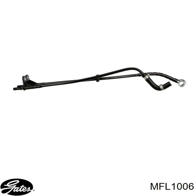 Tubería de retorno de combustible de los inyectores MFL1006 Gates