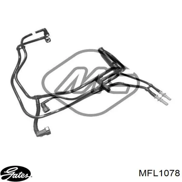 Tubo de combustible del filtro a la bomba DRM16505 Dr.motor