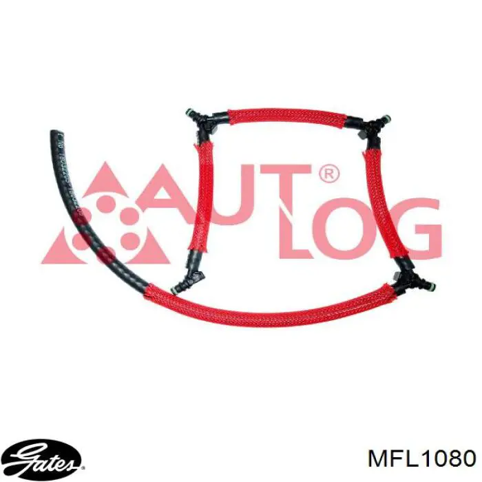 MFL1080 Gates Tubo flexible, combustible de fuga 