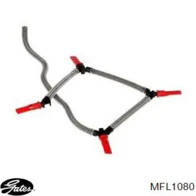 Tubería de retorno de combustible de los inyectores Gates MFL1080 precio, desde 33,06 EUR