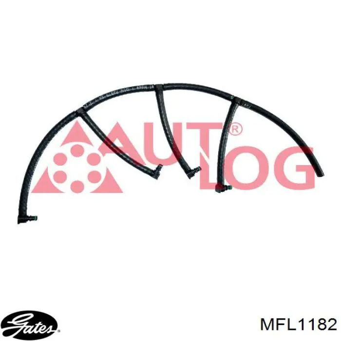 MFL1182 Gates Tubo flexible, combustible de fuga 