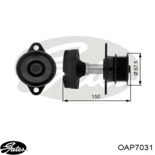 Poleas juego de piezas Opel Astra 51, 52, F35, M35