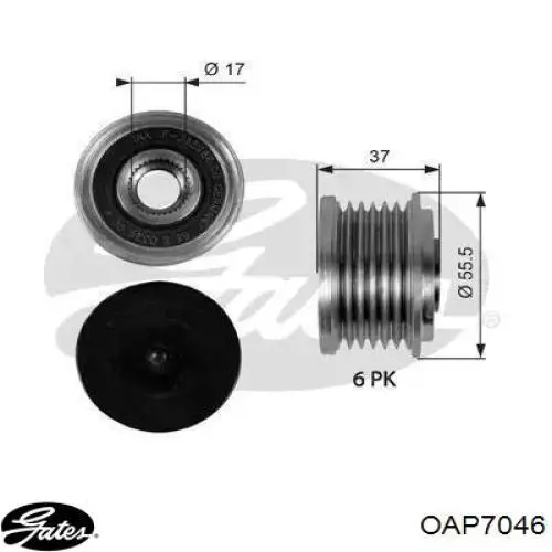 Comprar AP9027 Continental/Siemens Rueda libre del alternador