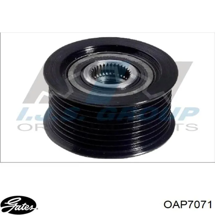 Polea de alternador Mazda RF5C18330A
