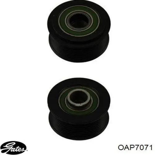 Polea alternador RF5C18330A Mazda