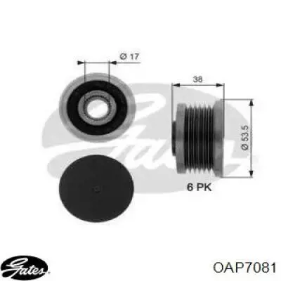 Polea rueda libre Kamoka RC150 precio, desde 24,76 EUR