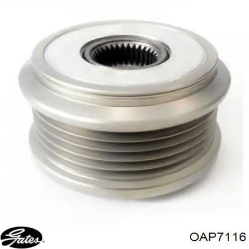 Polea de alternador General Motors P0152