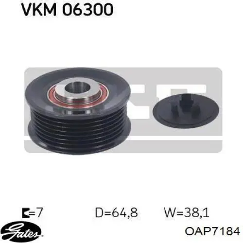 Polea rueda libre ERA ZN5598 precio, desde 59,12 EUR