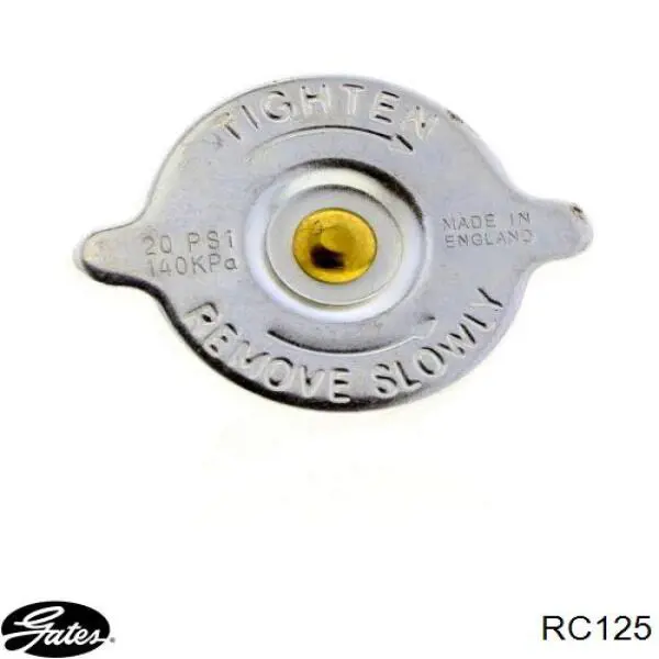 Tapa de radiador (tapón) Gates RC125 precio, desde 6,76 EUR
