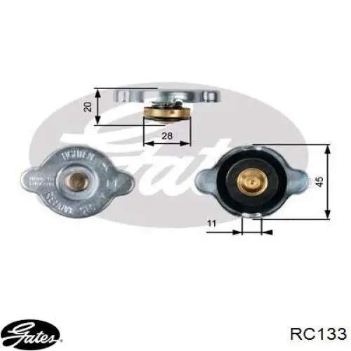 FP29R02 FPS Tapa de radiador