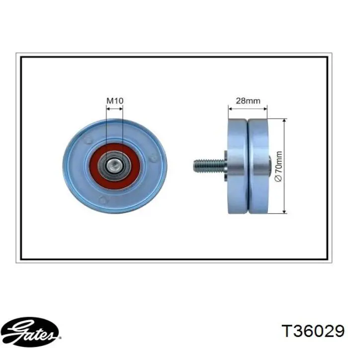 Comprar 13218 3RG Polea tensora, correa poli V