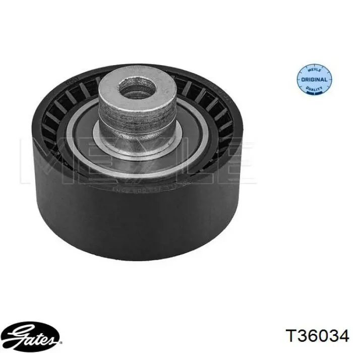 Polea inversión/guía, correa auxiliar servicios Gates T36034 precio, desde 16,47 EUR