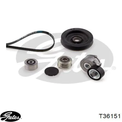 Polea inversión / guía, correa poli V 1613838480 Peugeot/Citroen