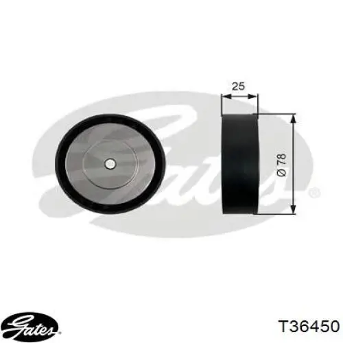 Rodillo tensor correa poli V Denckermann P300016 precio, desde 47,41 EUR