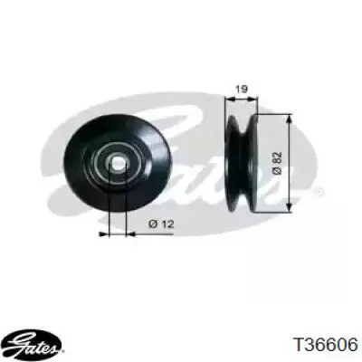 Rodillo tensor correa poli V Gates T36606 precio, desde 14,37 EUR