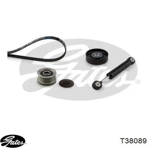 Rodillo, correa trapecial poli V Mercedes Bus 207-310 601