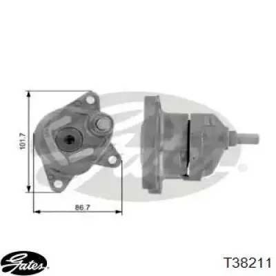 Tensor de la correa trapecial Gates T38211 precio, desde 38,16 EUR