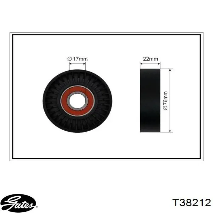 Comprar 13400 3RG Tensor de correa poli V 