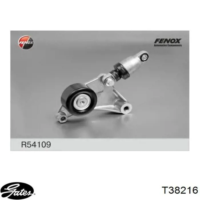 Tensor de correa poli V T38216 Gates