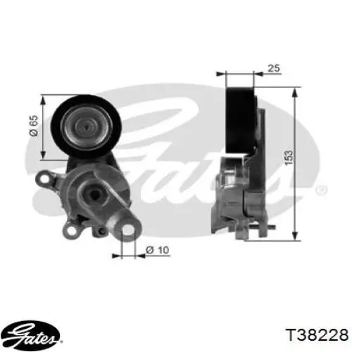 Rodillo, correa trapecial poli V Audi A4 8EC