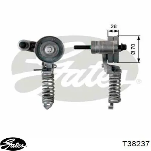 534033410 LUK Tensor de correa de alternador