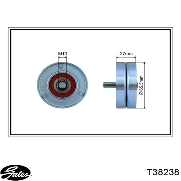 Tensor de correa poli V 575152 Peugeot/Citroen