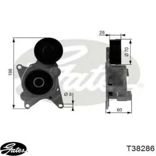 Comprar ABTTO1001 Tenacity Tensor de la correa trapecial