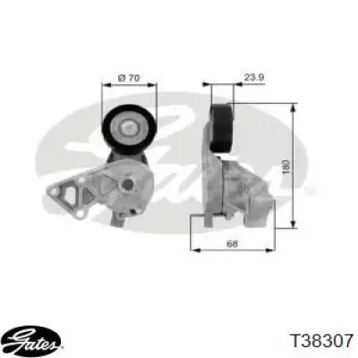 Tensor de correa poli V 534013230 LUK