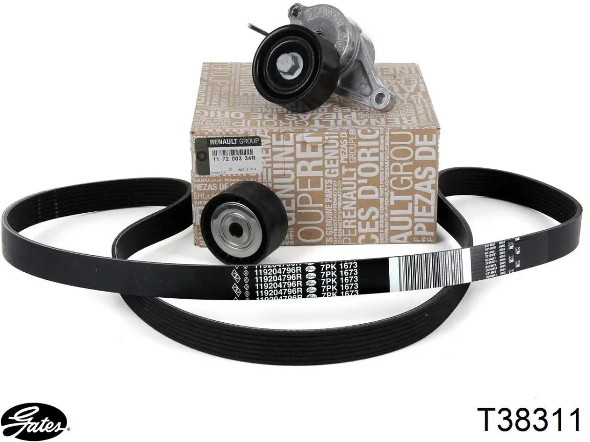 8641103040 Triscan Tensor de correa de alternador