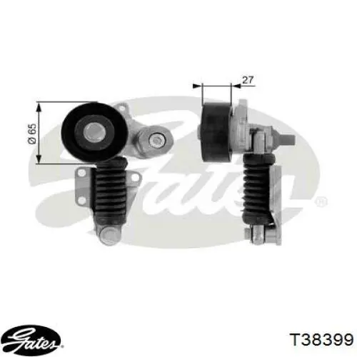 331316171176 Magneti Marelli rodillo, correa trapecial poli v