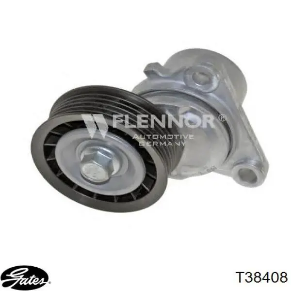 Tensor de correa poli V T38408 Gates