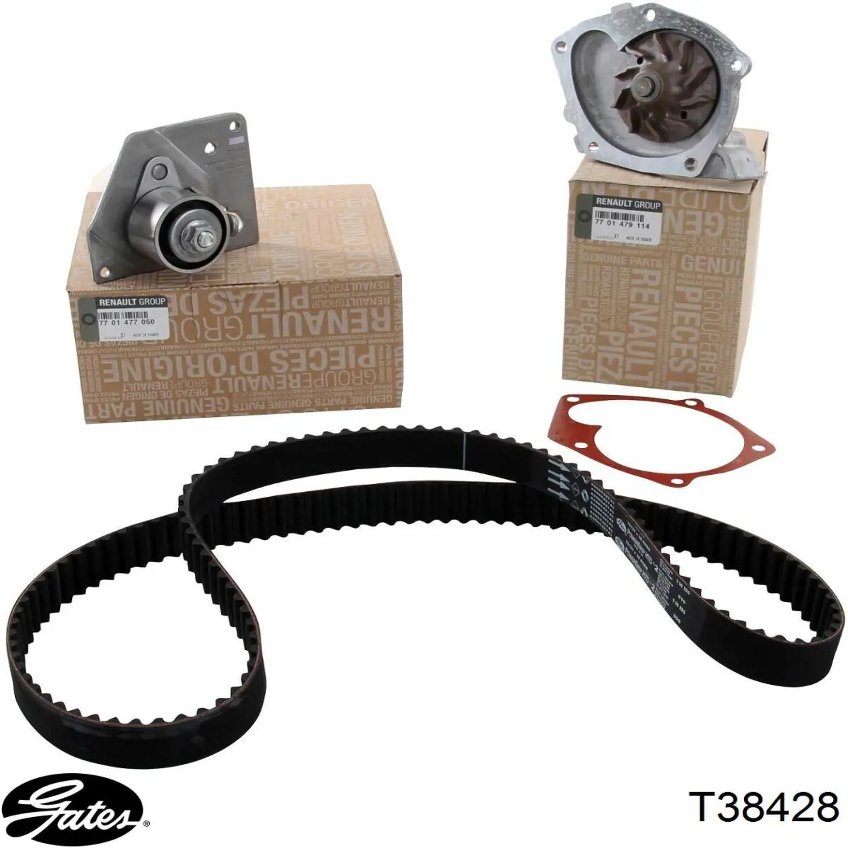 Tensor de la correa trapecial Gates T38428 precio, desde 40,13 EUR