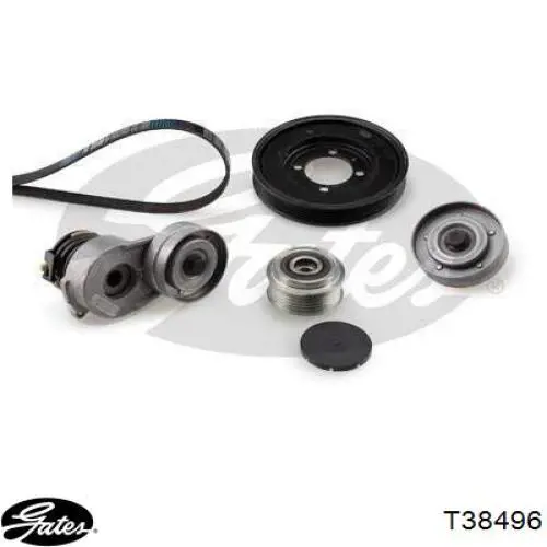 Tensor de la correa trapecial poli v Maxgear 540593