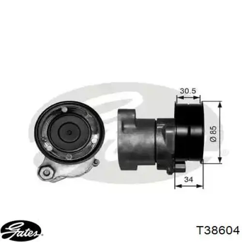Comprar A5412002570 Mercedes Tensor de correa poli V 