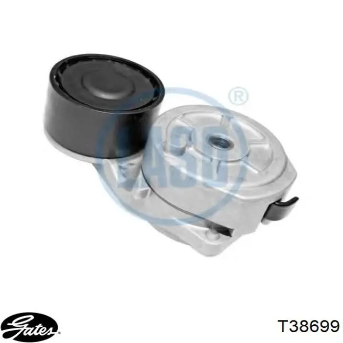 Tensor de correa poli V T38699 Gates