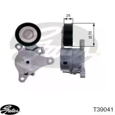 Tensor de correa poli V T39041 Gates